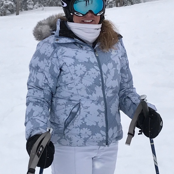 Salmon Woman Ski Coat - Picture 3 of 3